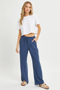 Lined Pull On Pants - Greige Goods