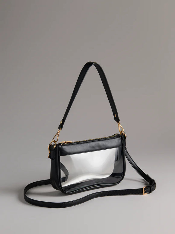 Taylor Two Way Shoulder Bag - Greige Goods