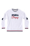 Stars & Stripes Sweatshirt - Greige Goods