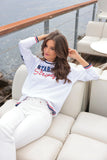 Stars & Stripes Sweatshirt - Greige Goods