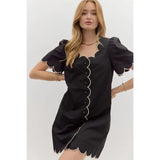 Solid Short Sleeve Mini - Greige Goods