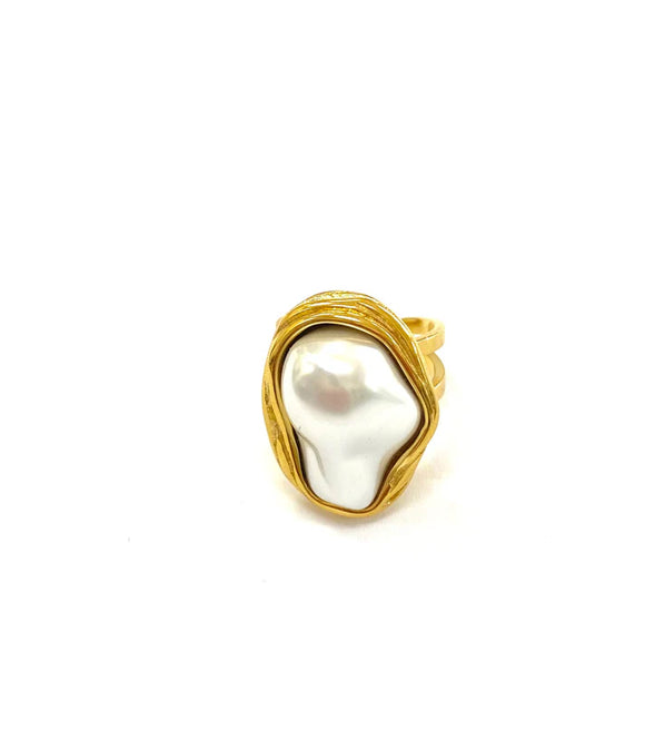 Oyster Bay Ring - Greige Goods
