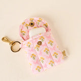 Puffy Earbud Case Keychain