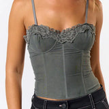 Lacy Bustier Corset Top