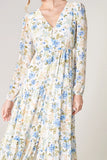 Luz Floral Maxi Dress - Greige Goods