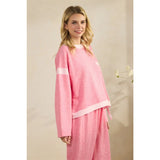 Stripe Contrast Lounge Set - Greige Goods