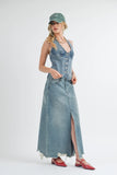 Maxi Denim Skirt