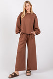 Scuba Top and Pants Set - Greige Goods