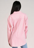 Pinky Striped Blouse - Greige Goods