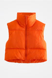 Full Zipper Puffer Vest - Greige Goods