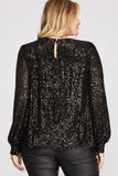 PS Sequined Long Sleeve Top