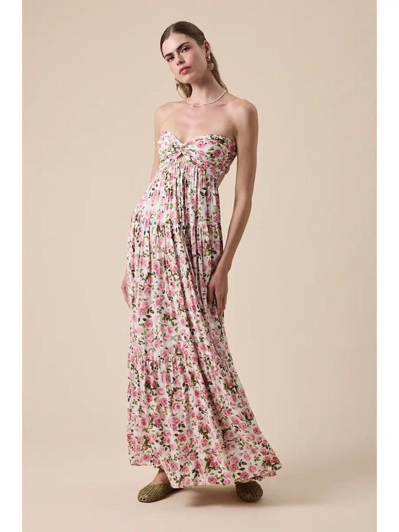 Rose Garden Maxi Dress - Greige Goods