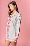 Stripe Pajama Set - Greige Goods