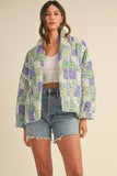 Patchwork Floral Quilted Jacket