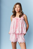 Toile Print Pajama Set - Greige Goods