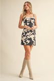 Sleeveless Denim Mini Dress - Greige Goods