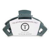 Open Teleties Claw Clip - Greige Goods