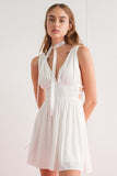 Olivia Sleeveless Mini Dress - Greige Goods