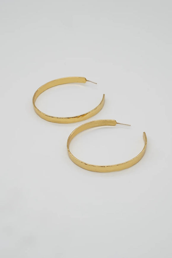 Statement Hammered Hoops