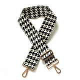 Houndstooth Strap - Greige Goods