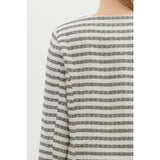 Striped Tweed Jacket - Greige Goods