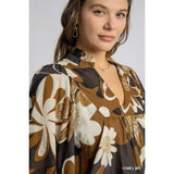 Floral Mini Dress - Greige Goods