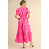Solid Maxi Dress - Greige Goods