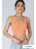 Lace V Neck Tank Top - Greige Goods