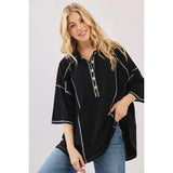 Relaxed Game day Tee - Greige Goods