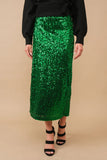 Sharon Sequin Midi Skirt