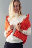 Quilt Cropped Puffer Vest