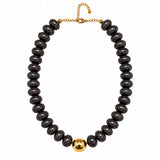Solid Beaded Candy Necklace