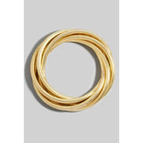 Knotted Coil Bracelet - Greige Goods