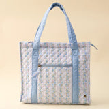 The Everyday Quilted Tote Bag - Greige Goods