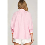 The Hamptons Half Zip - Greige Goods