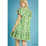 Floral Tiered Dress - Greige Goods