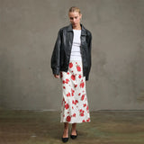 Faux Leather Zip Up - Greige Goods