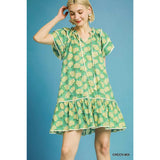 Floral Tiered Dress - Greige Goods