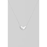 Bubble Heart Pendant Necklace