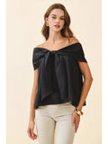 Bow Off The Shoulder Top