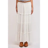 Ruffle Tiered Maxi Skirt