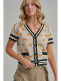 Horsin' Around Cardigan