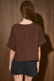Coffe Shop Knit Top