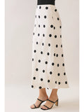 Polka Dot Maxi Skirt