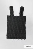 Lace Square Neck Tank - Greige Goods