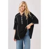 Relaxed Game day Tee - Greige Goods