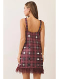 Festive Fringe Dress