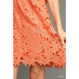 Floral Lace Mini Dress - Greige Goods