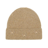 Pearl Bow Beanie