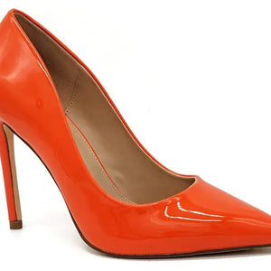 Orange Pump Heel